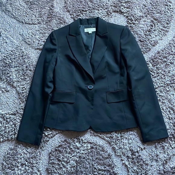 EVAN-PICONE Black Button-Up Blazer for Women in Women’s Size 6 - Picture 6 of 7